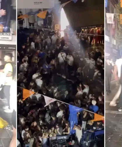 Ünlü rapçinin konserinde kavga! Tekme ve yumruklar havada uçuştu