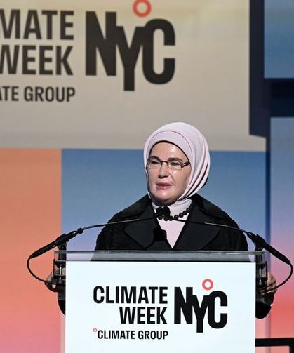 Emine Erdoğan’dan iklim mesajı “Zihniyetimizi değiştirmeliyiz”