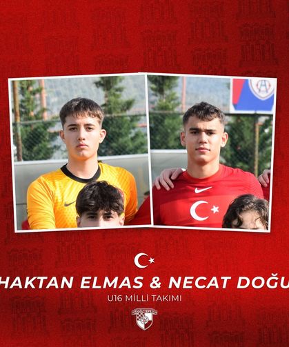 Göztepe altyapısından milli takıma iki isim! İzmir’in gururu oldular