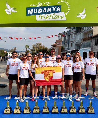 Göztepe triatlon’dan çifte Türkiye derecesi!