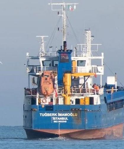 Silivri açıklarında batan gemiden geriye “Umut salı” kaldı