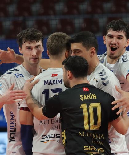 Efeler Ligi'nde Altekma evinde mağlup