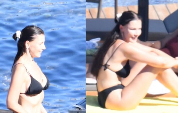 Hatice Şendil'in bikinili tatil fotoğraflarına beğeni yağıyor