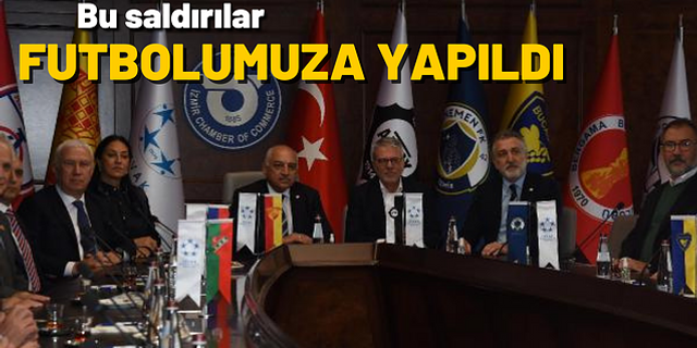 TFF Başkanı Büyükekşi, İzmir'de Vali Köşger ve kulüplerle buluştu