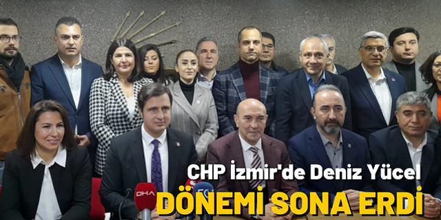 CHP İzmir'de Deniz Yücel milletvekili adaylığı için koltuğa veda etti