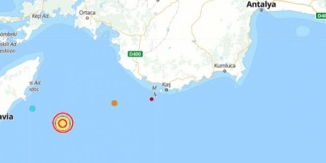 Akdeniz'deki deprem Antalya'yı da salladı