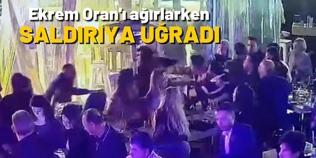 Bodrum Belediye Başkanı Aras'a eski çalışandan saldırı görüntüleri güvenlik kamerasında