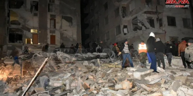7,4'lük deprem Suriye'yi de vurdu: En az 230 ölü