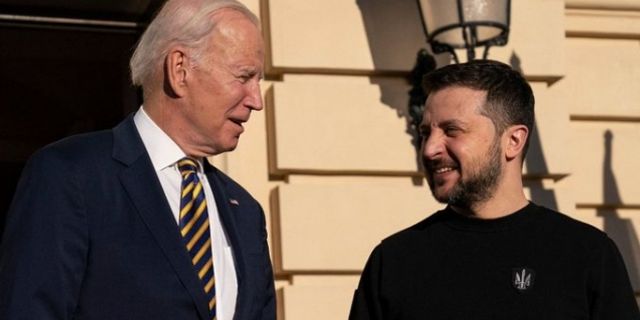 ABD Başkanı Biden'dan Kiev'e 'sürpriz' ziyaret