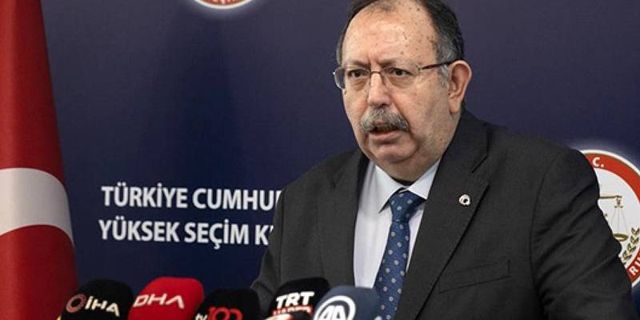 YSK Başkanı Yener: 28 Mayıs Pazar günü ikinci tur seçimlerinin yapılmasına karar verilmiştir