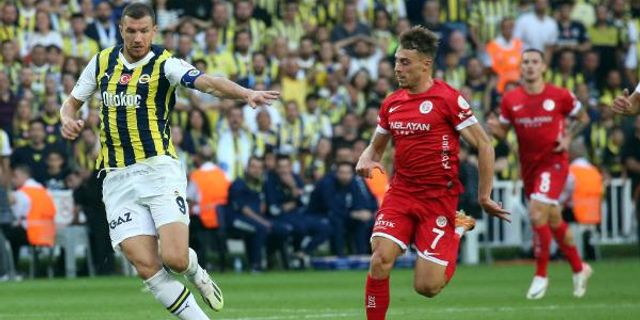 Fenerbahçe - Antalyaspor: 3-2 Antalya terletti