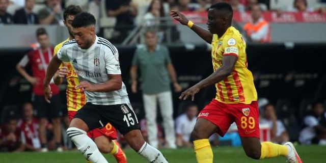 Beşiktaş - Kayserispor: 2-1 Kartal geri döndü 3 puanı kaptı