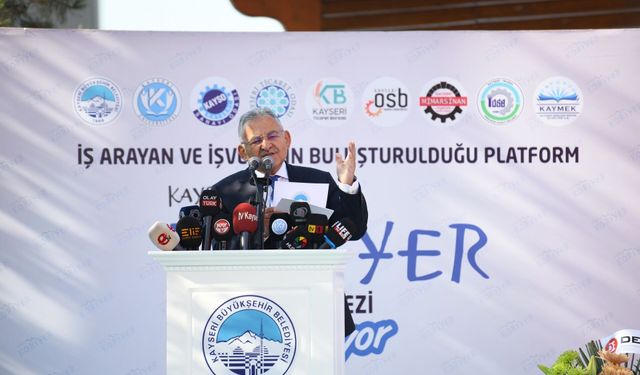 Kayseri kariyer merkezi ile 4 Bin 227 Kişi ’iş’ buldu