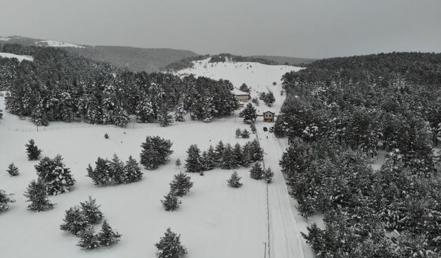 Dumanlı Tabiat Parkı, kışın da doğaseverlerin gözdesi