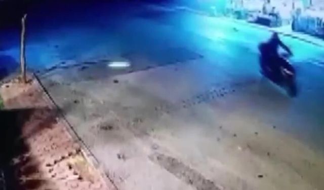 Gaziantep'te seri motosiklet hırsızı güvenlik kameralarında!
