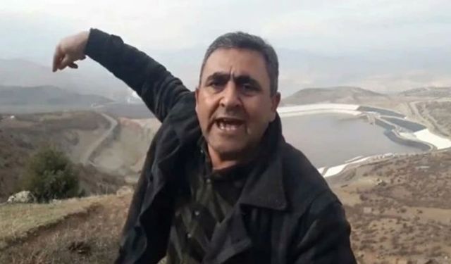 Yaşam savunucusu Cezayirlioğlu, İliç'te gözaltına alındı