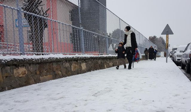 Erzincan beyazlara bürüdü: Bölgede çığ uyarısı verildi