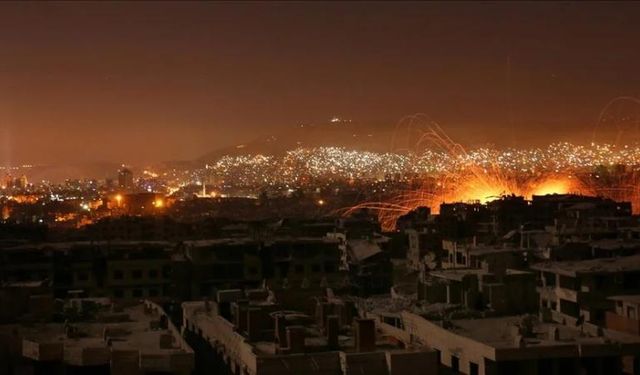 İsrail'den Şam'a hava saldırısı iddiası: 2 yaralı!