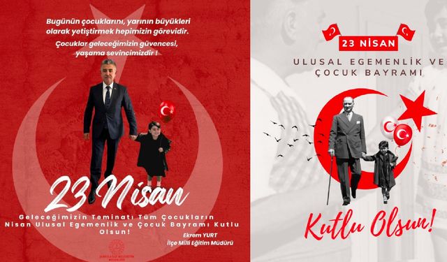Şarkışla'da Milli Eğitim Müdürü skandalı: Atatürk'ün yerine kendi fotoğrafını ''shop'' yaparak koydu!