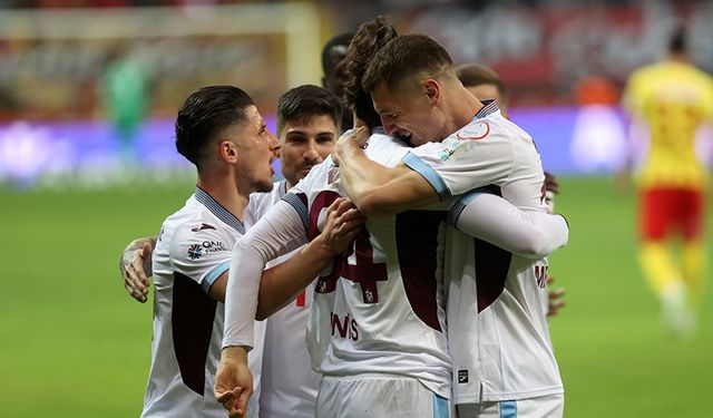 Trabzonspor-Karagümrük maçında ilk 11'ler belli oldu!
