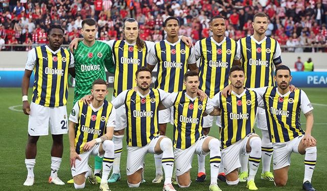 Fenerbahçe-Olympiakos maçında ilk 11'ler belli oldu!
