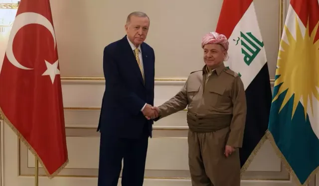Mesud Barzani'den Erdoğan açıklaması: ''Memnuniyet duydum!''
