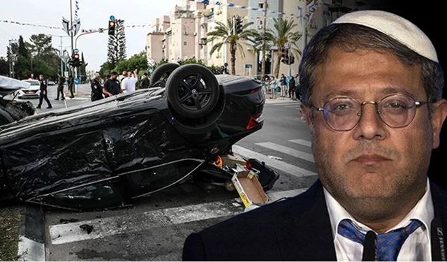 İsrail'in aşırı sağcı bakanı trafik kazası geçirdi!