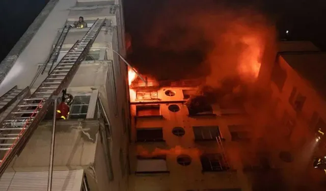 Paris'te yangın: 3 can kaybı! Gaz sızıntısı bina sakinlerini yasa boğdu