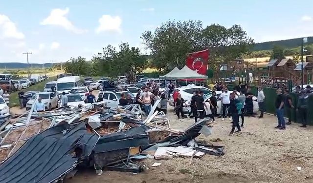 Edirne'de tiny house yıkımları sırasında gerginlik: Jandarma ile mülk sahipleri arasında arbede