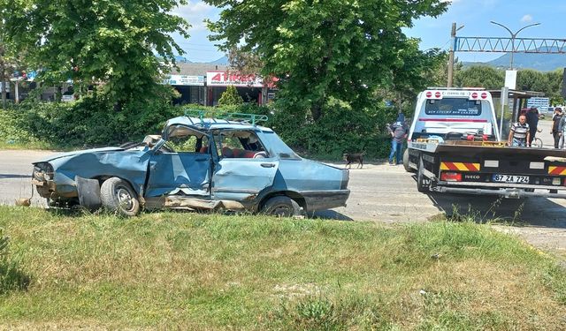 Zonguldak'ta feci kaza: 1 ölü, 1 yaralı