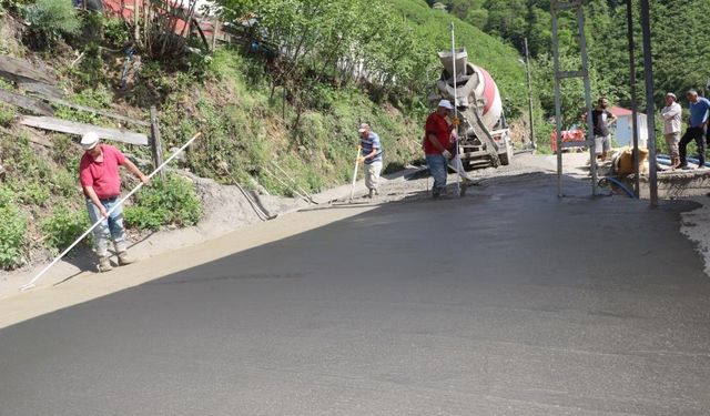 Ordu Büyükşehir Belediyesi'nden sevindiren icraat: 40 yıllık yol sorunu çözülüyor!