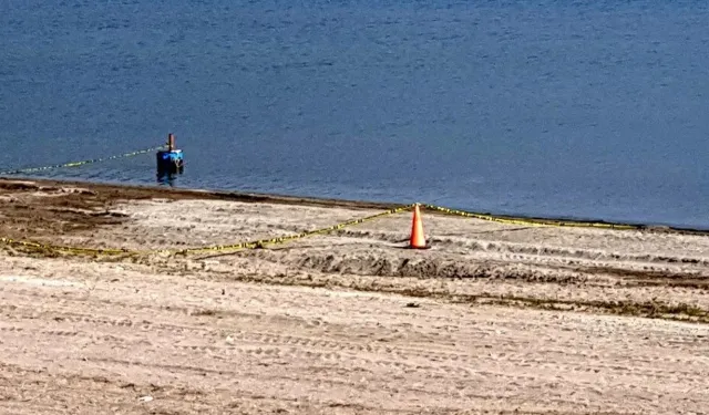 Eğirdir Gölü'nde el bombası panik yaratıyor! Plaj kapatıldı!