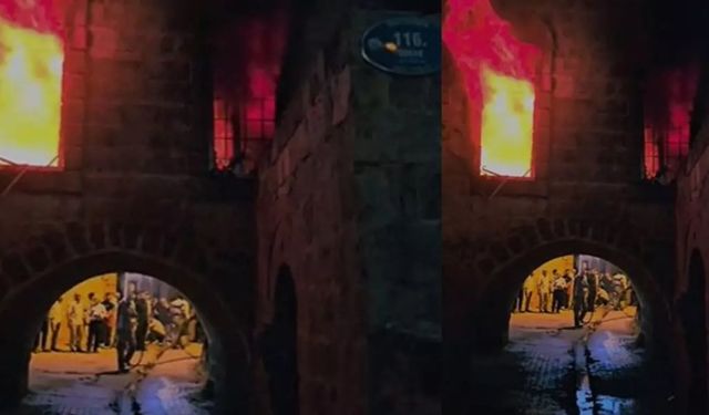 Mardin'de evi ateşe veren şüpheli İstanbul'da yakalandı!