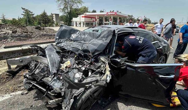 Tekirdağ'da tır ile otomobil çarpıştı: 1 kişi öldü!