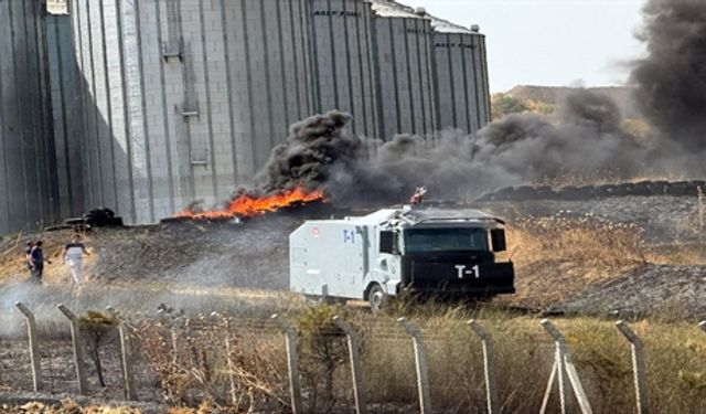 Çorlu'da korkutan yangın: Tarım arazisinde çıkan yangında müdahale devam ediyor