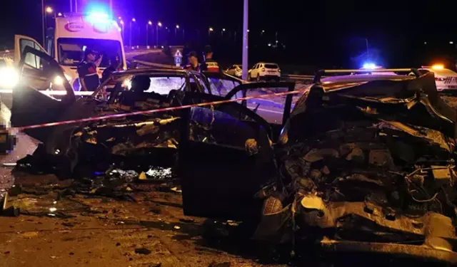Kayseri'de feci kaza: 2 ölü, 5 yaralı