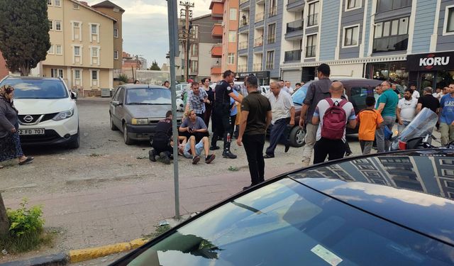 Keşan'da cadde ortasında silahlı saldırı: 1 yaralı