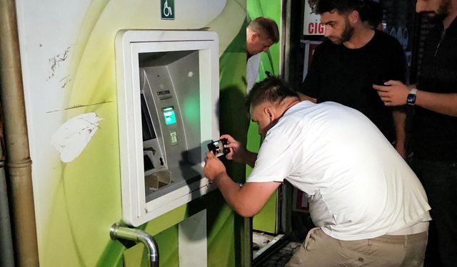 5 ATM'ye zarar vererek para çalmak isteyen şüpheli yakalandı