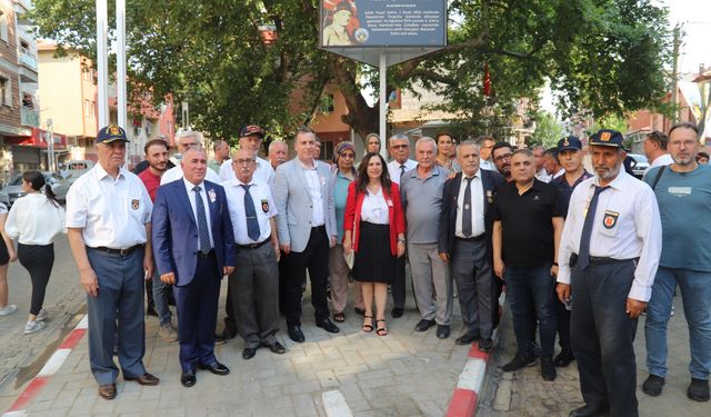 Turgutlu Belediyesi Kıbrıs şehidi Yusuf Şahin'in adını ölümsüzleştirdi!