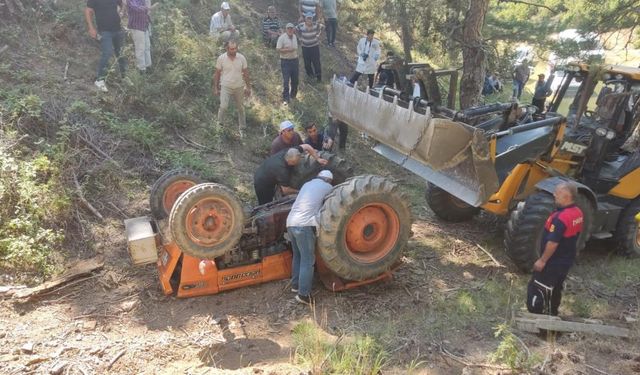 Kütahya’da dehşet: Traktörün altında kalan adam hayatını kaybetti!