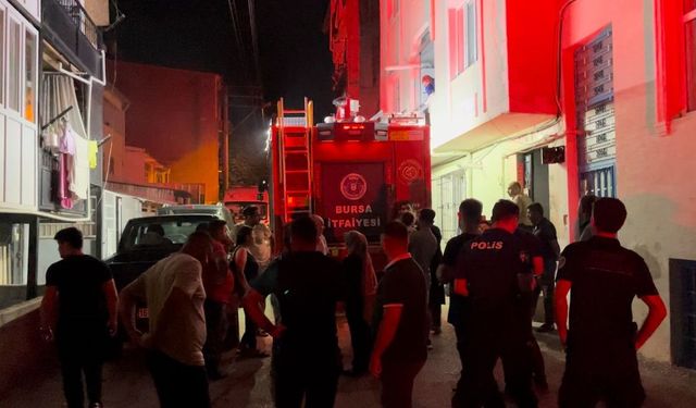 Bursa'da evini yakmaya çalıştı: 'Yakmak istedim, yaktım' dedi