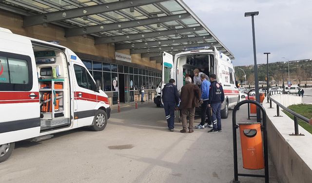 Bodrum'da minibüs ve otomobil çarpıştı: 14 yaralı!