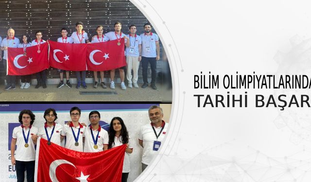 Türkiye, Bilim Olimpiyatlarında madalyalara doymadı