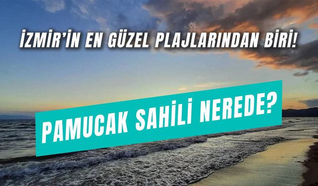 Pamucak Sahili Nerede? İzmir’in En Güzel Plajlarından… Giden Dönmek İstemiyor!