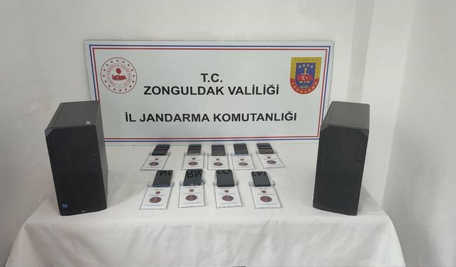 Zonguldak'ta siber suç operasyonu: 9 şüpheli gözaltında