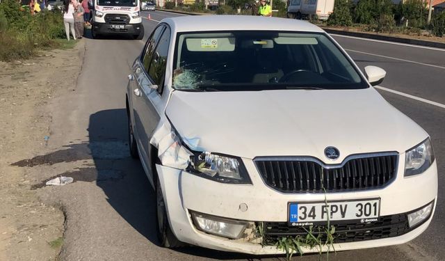 Samsun'da otomobilin çarptığı yaya hayatını kaybetti!