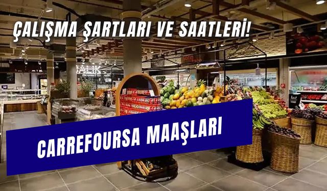 CarrefourSA Maaşları 2024 Yılında Ne Kadar? Çalışma Şartları Nelerdir?