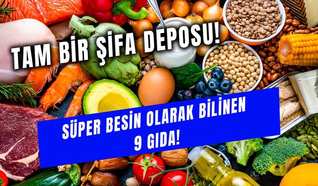 Bu Gıdaları Tüketen Hasta Olmuyor! Tam Bir Vitamin Deposu… Süper Besin Olarak Bilinen 9 Gıda!