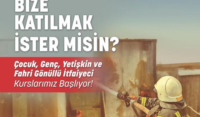 Manisa’da 'Gönüllü İtfaiyecilik Projesi' başlıyor