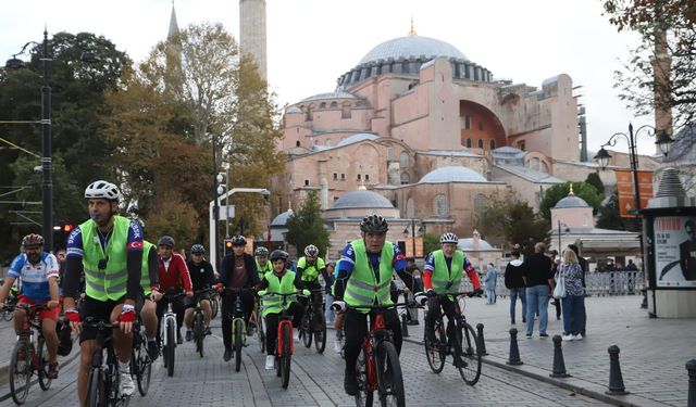 İstanbul'da pedallar 6. Tarihi Yarımada Bisiklet Turu için çevrildi!